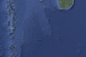Malediwy mapa – Położenie i geografia. Gdzie leza Malediwy?